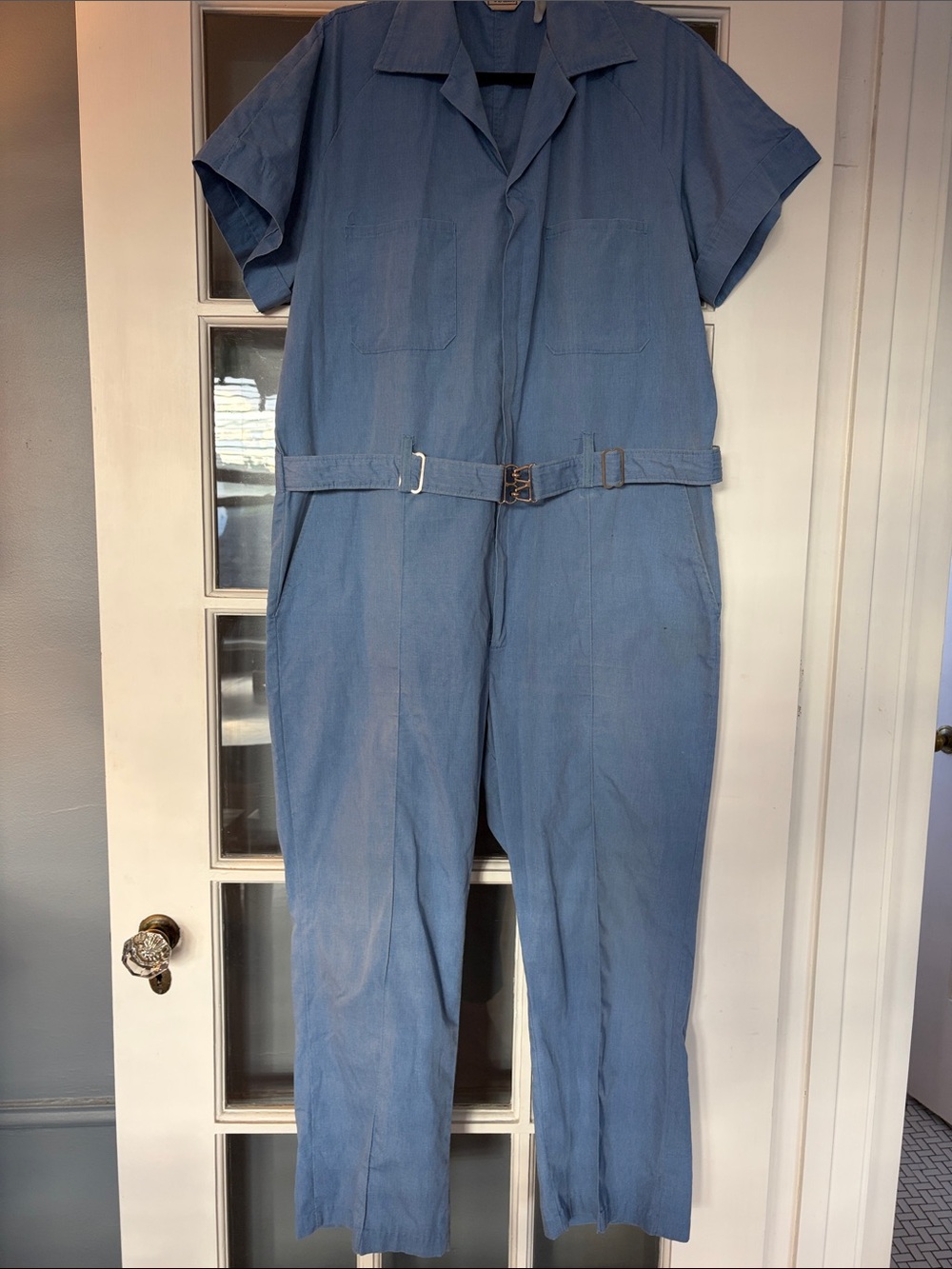 Walls Light Blue Denim Coveralls